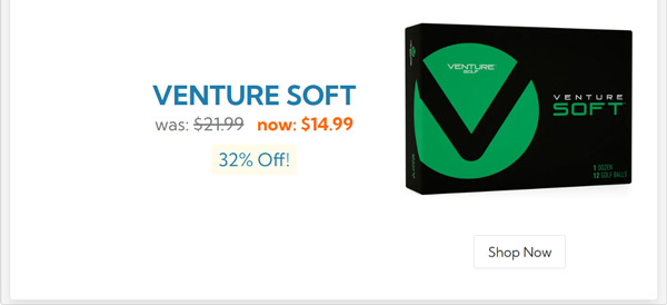 Venture Golf Soft Golf Balls 2024