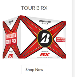 Bridgestone Tour B RX Golf Balls 3 Pack 2024