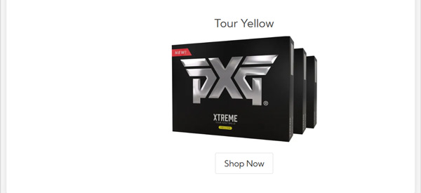 PXG Xtreme Tour Yellow Golf Balls Buy 2 DZ Get 1 DZ Free