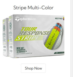 Taylor Made Tour Response Stripe Multi Color Pack Golf Balls Double Dozen/Tour Response Stripe Multi Color Pack Golf Balls Double Dozen