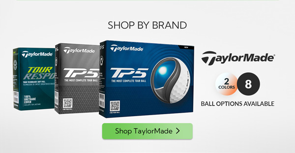 Shop by Brand - TaylorMade Golf Balls