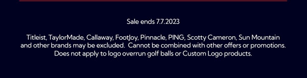Sale ends 7.7.2023. Exclusions apply.