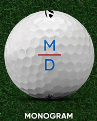 Monogrammed Golf Balls