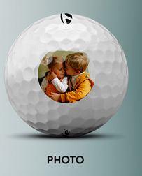 More Customization Options - Photo Golf Balls