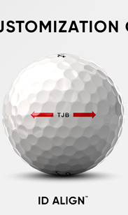 More Customization Options - ID Align Golf Balls