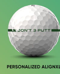 More Customization Options - AlignXL Golf Balls