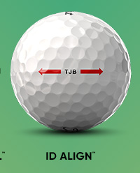 More Customization Options - ID Align Golf Balls