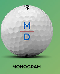 More Customization Options - Monogram Golf Balls