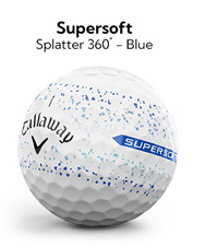 Shop Callaway Supersoft Splatter 360 - Blue