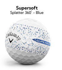 Shop Callaway Supersoft Splatter 360 - Blue