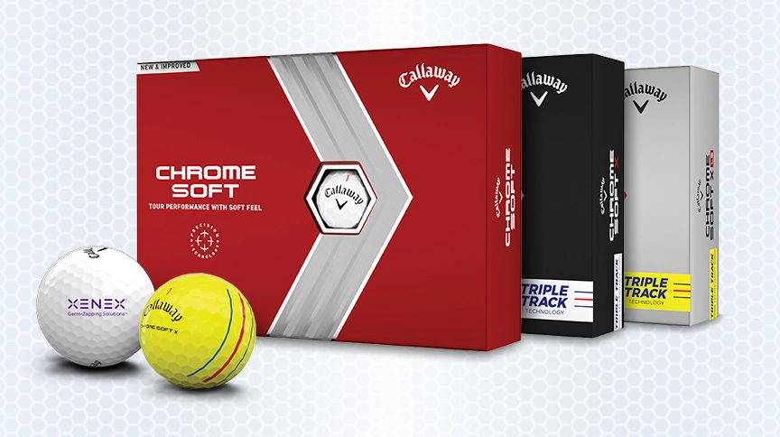 Callaway Chrome Soft & Chrome Soft X Custom Logo Golf Balls