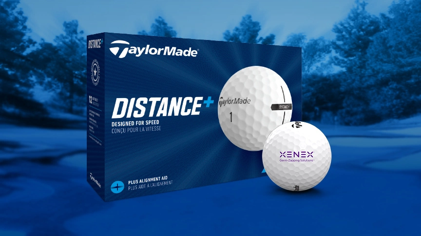 TaylorMade Distance+ Custom Logo Golf Balls