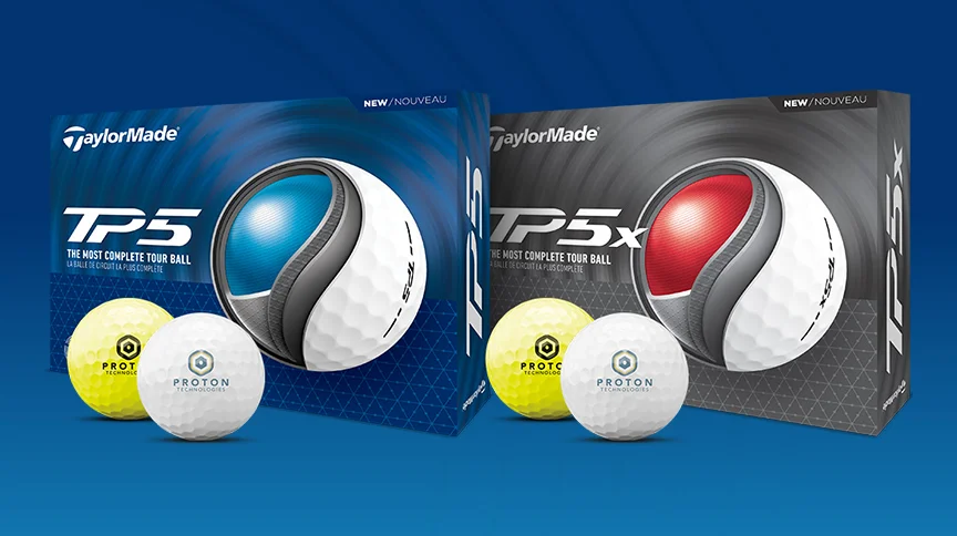 All-New for 2024 TaylorMade TP5 & TP5x Custom Logo Golf Balls