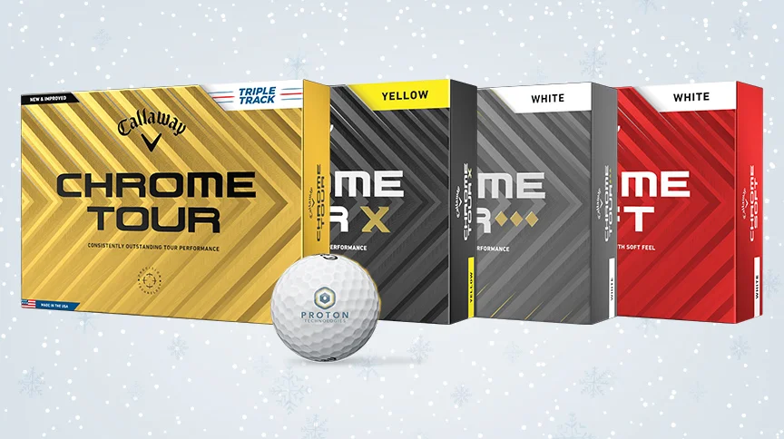 Callaway Chrome Family Custom Logo Golf Balls