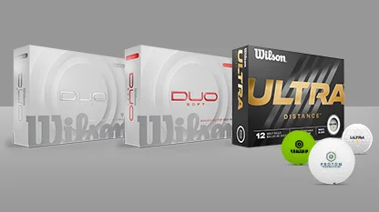 Wilson Duo Soft & Ultra Distance Golf Balls
