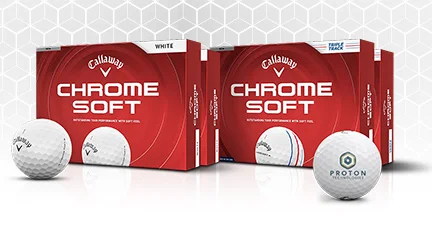 Callaway Chrome Soft Custom Logo Golf Balls